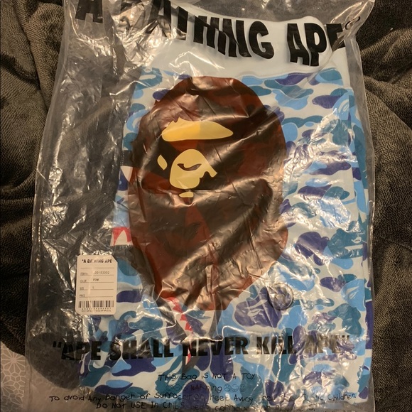 Bape shark shorts